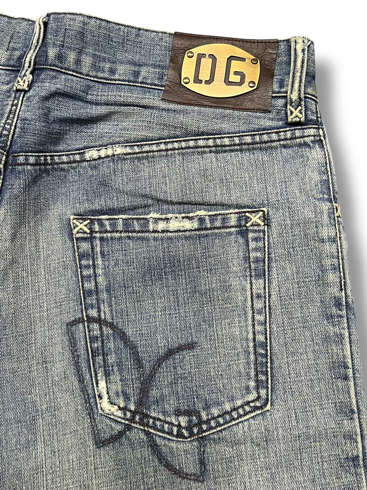 Dolce & Gabbana Vintage Dolce & Gabbana Italian Designer - Distressed Denim Size US 35 - 9 Thumbnail
