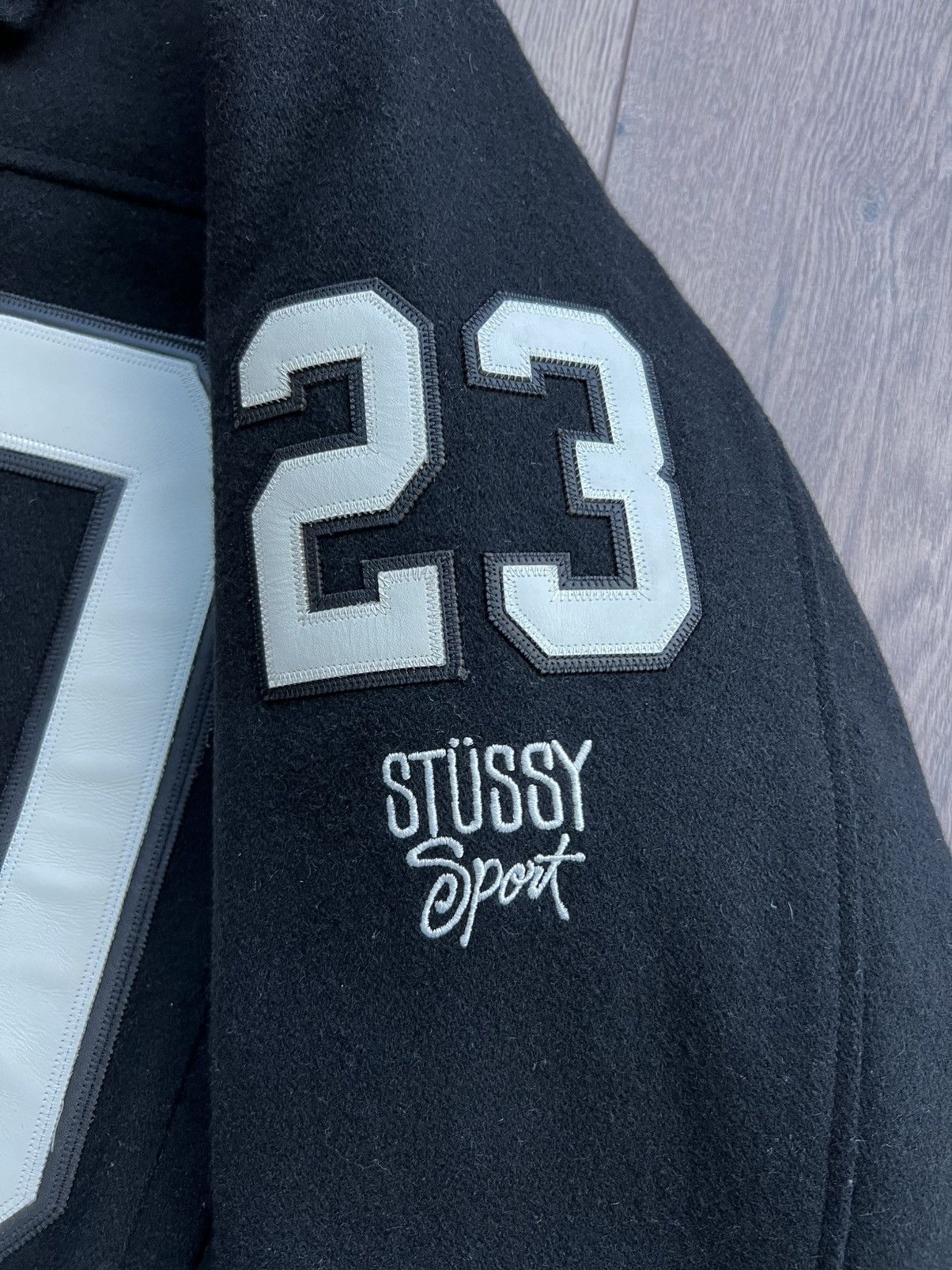 Stussy Stussy 80 Wool Varsity Jacket Large Size US L / EU 52-54 / 3 - 9 Thumbnail
