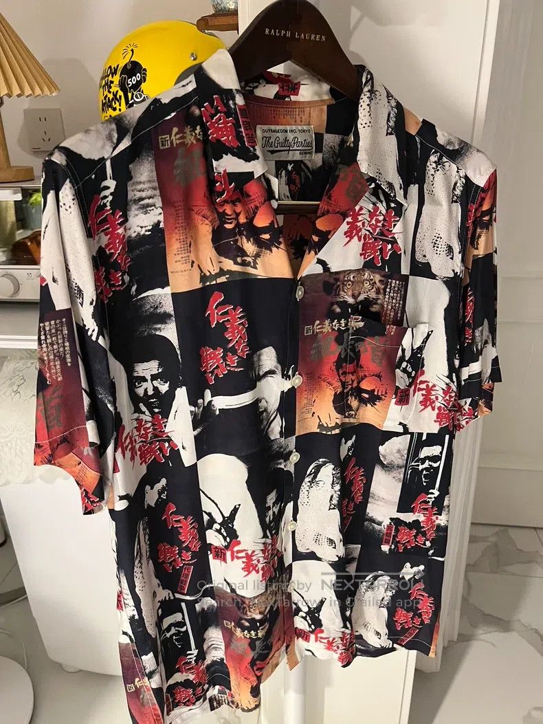 Wacko Maria Wacko Maria Battle of No Benevolence Short-sleeved Shirt Size US M / EU 48-50 / 2 - 2 Thumbnail