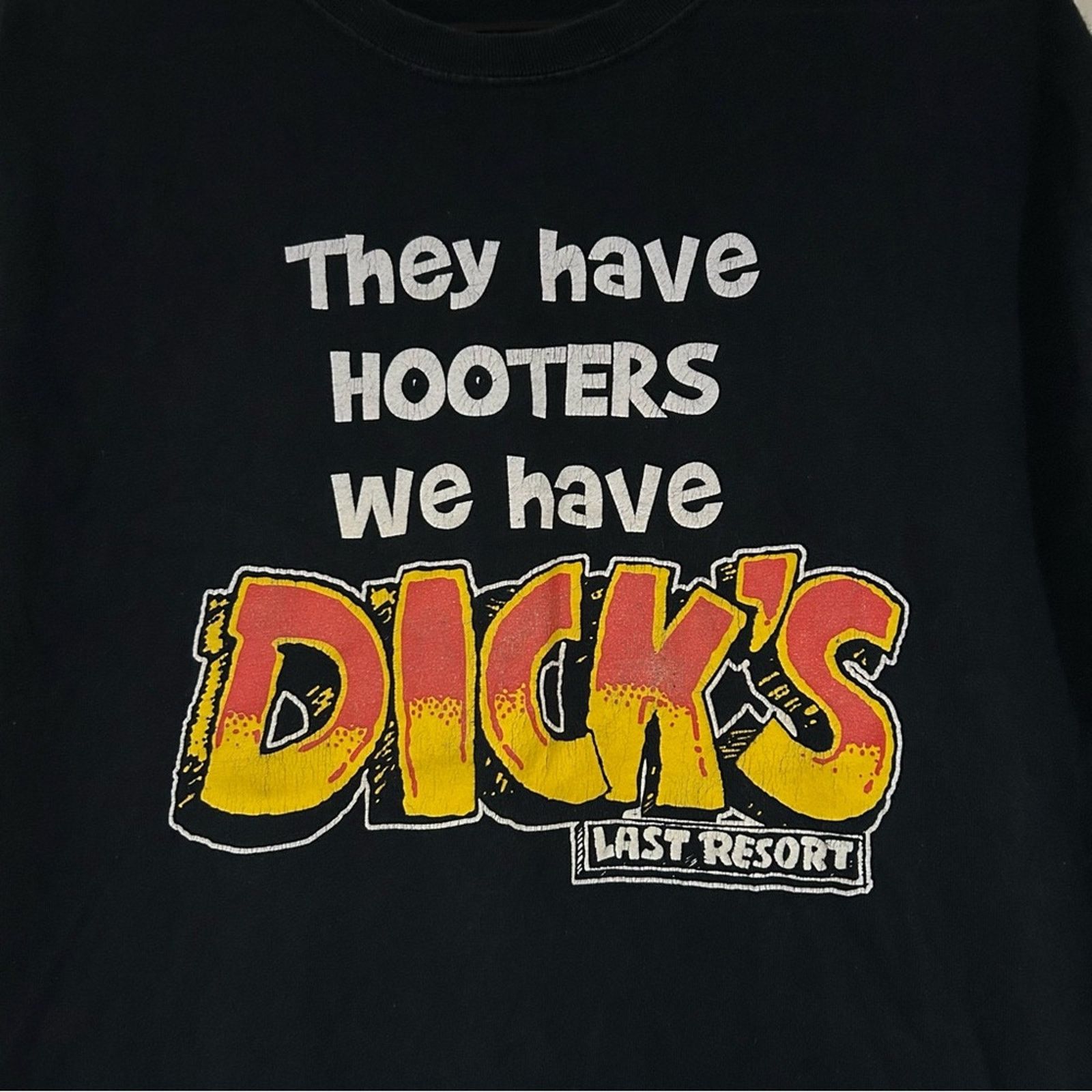 Gildan They Have Hooters We Have Dick’s Last Resort Shirt Size US L / EU 52-54 / 3 - 2 Thumbnail