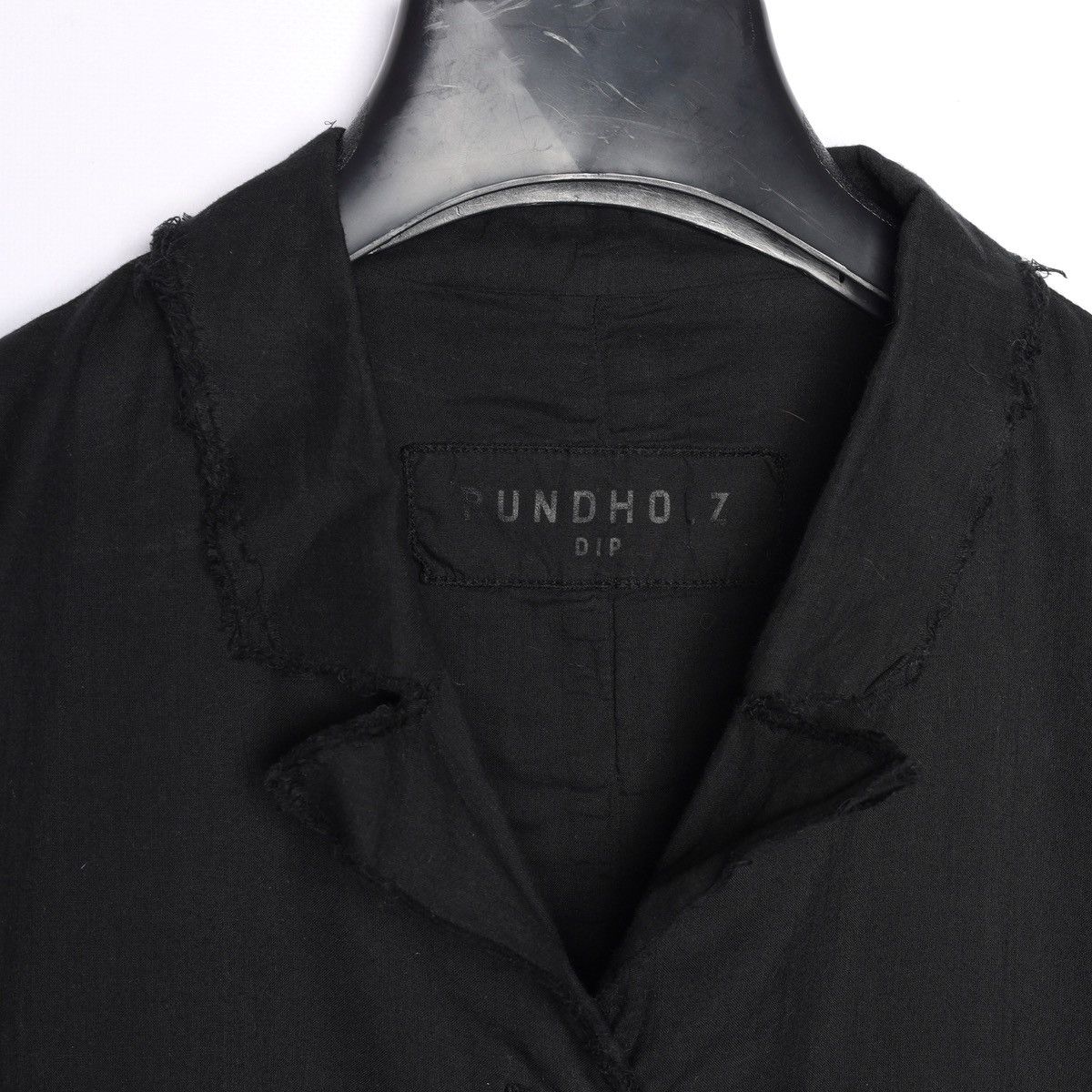 Rundholz Rundholz DIP Black Cotton Shirt Light Jacket Blazer Size S / US 4 / IT 40 - 7 Thumbnail