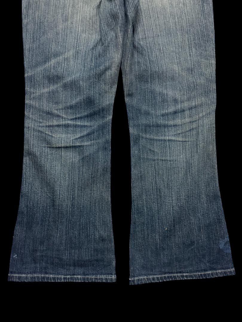 Japanese Brand INSANE 90s Japanese Theoria Bell Bottom Rusty Distress Hard Size US 30 / EU 46 - 20 Thumbnail
