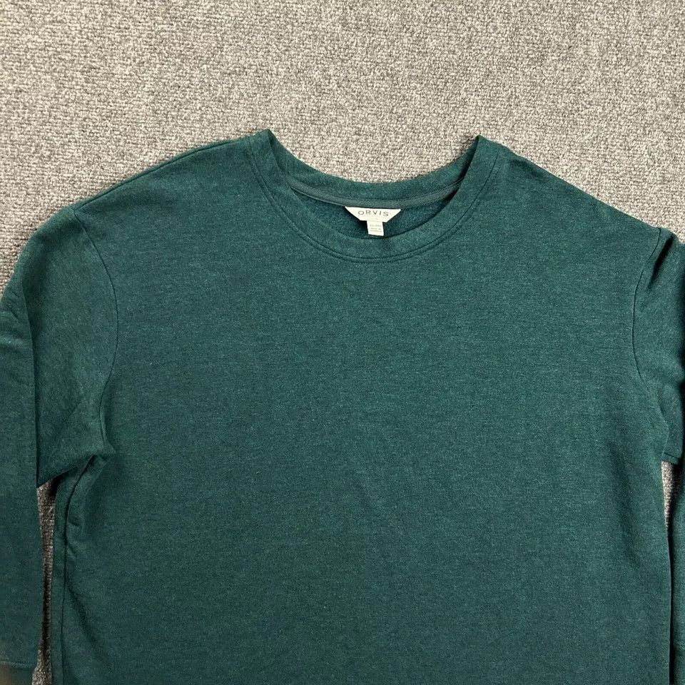 Orvis Orvis Sweatshirt Womens XXL Green Classic Collection 2XL Size XXL / US 16-18 / IT 52-54 - 2 Thumbnail
