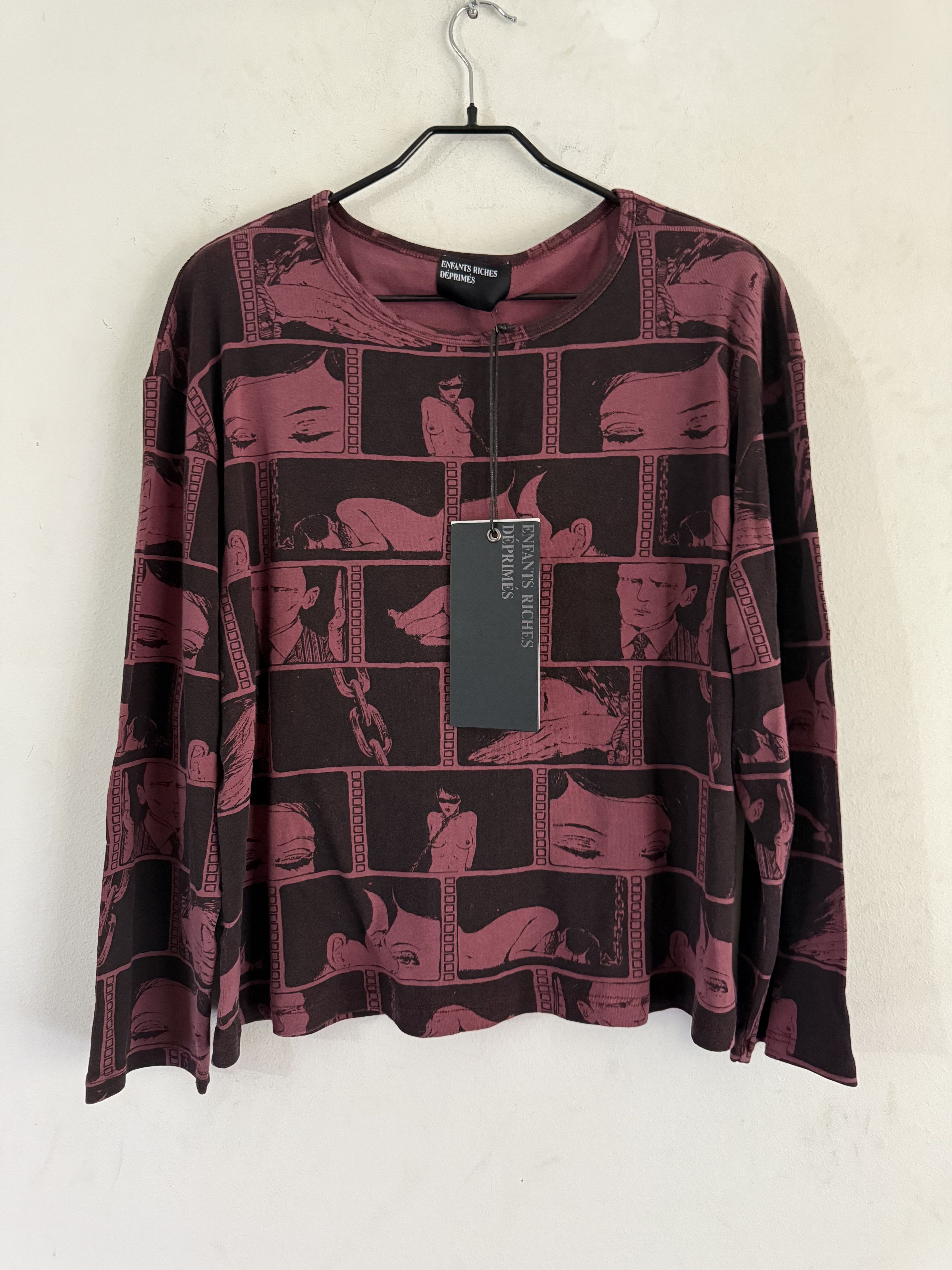Enfants Riches Deprimes ERD Diary Long Sleeve T-Shirt Size US XL / EU 56 / 4 - 1 Thumbnail