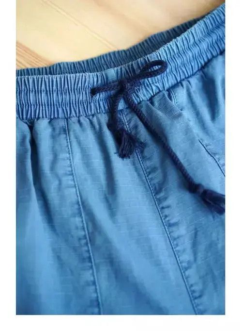 Other 20SS Indigo Union Japan Indigo Baggy Pants Size US 32 / EU 48 - 2 Thumbnail