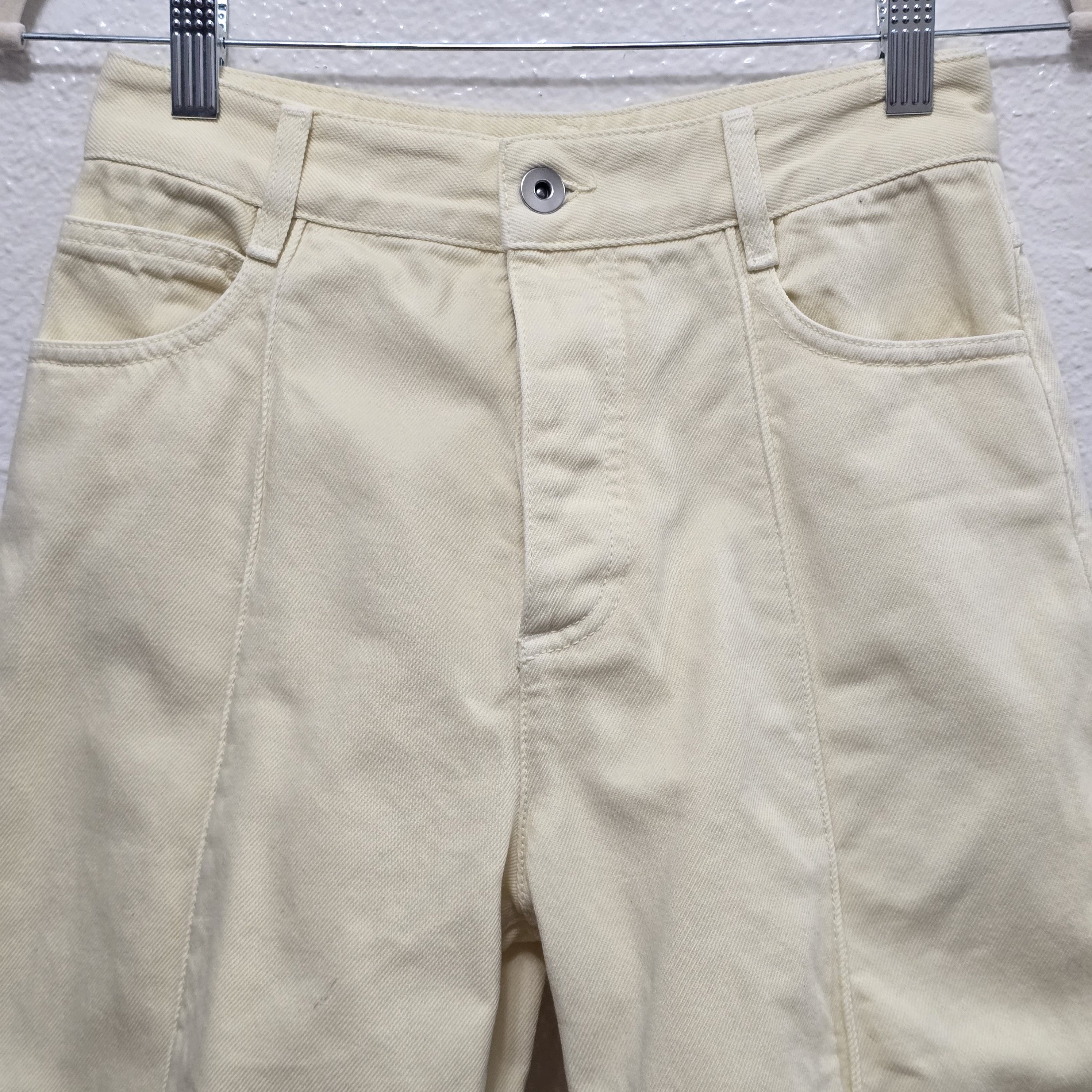 Bottega Veneta Asymmetric mid-rise cropped jeans Size 26" / US 2 / IT 38 - 3 Thumbnail