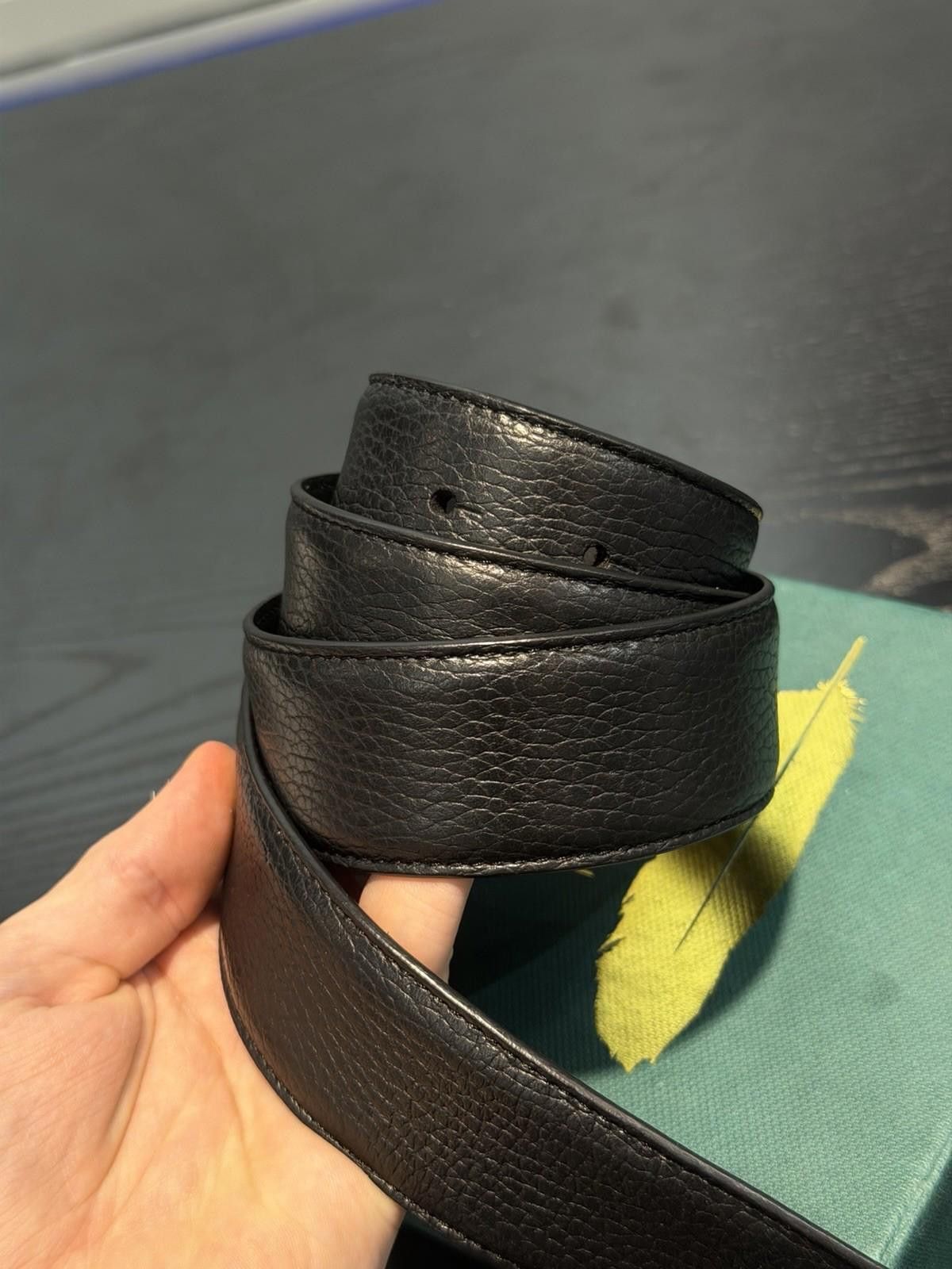 Burberry Burberry TB Lock Buckle Black Men's Dress Belt Size 42 Rare Size ONE SIZE - 6 Thumbnail