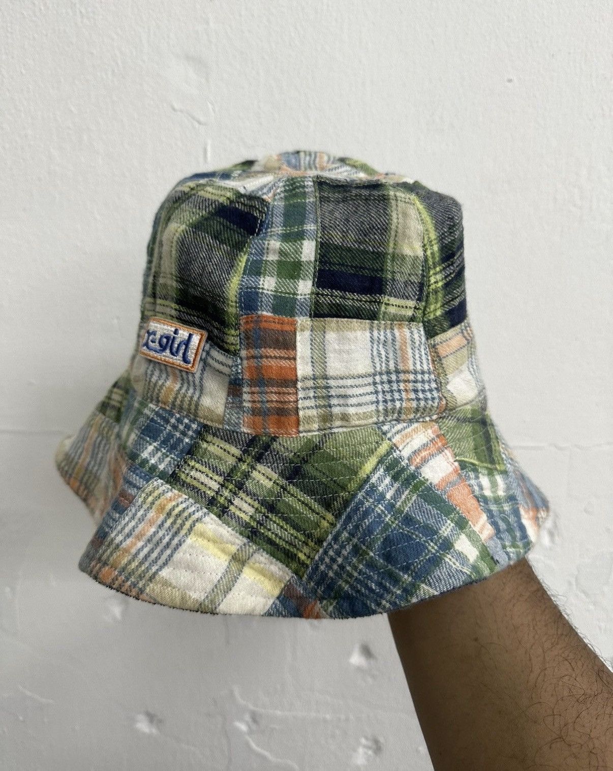 Japanese Brand VTG Patchwork Style Kapital Hat Size ONE SIZE - 2 Thumbnail