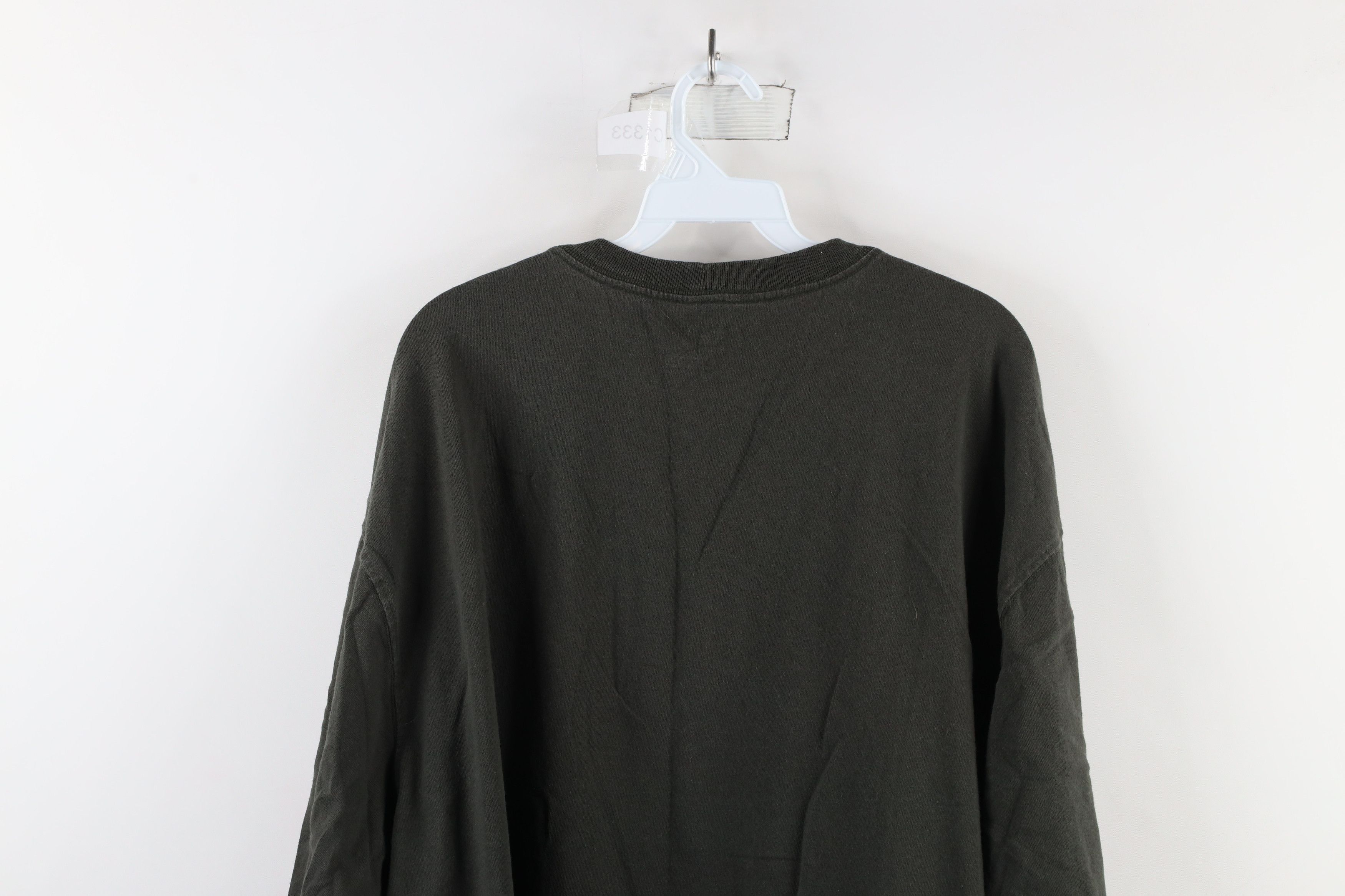 Carhartt × Vintage Vintage Carhartt Long Sleeve T-Shirt Olive Green Cotton Size US XXL / EU 58 / 5 - 9 Thumbnail