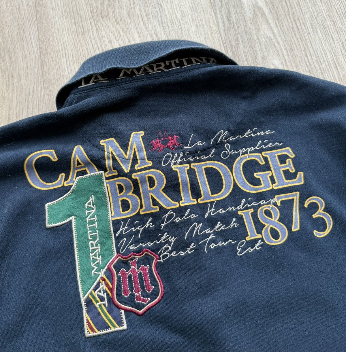 La Martina Vintage La Martina Cambridge #1 Long Sleeve Polo T-Shirt Size US L / EU 52-54 / 3 - 13 Thumbnail