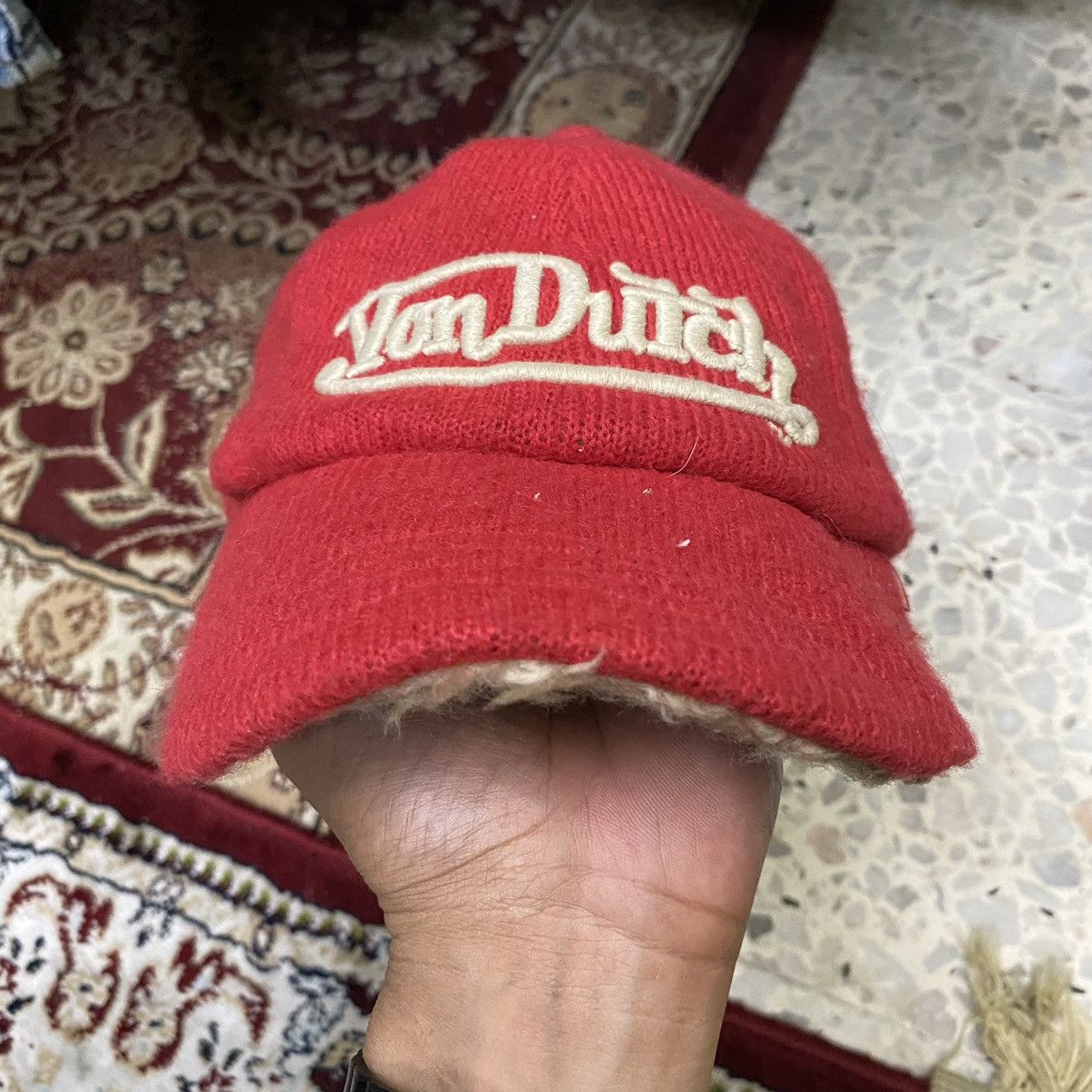 Von Dutch vintage von dutch wool hat embroidery logo Size ONE SIZE - 9 Thumbnail