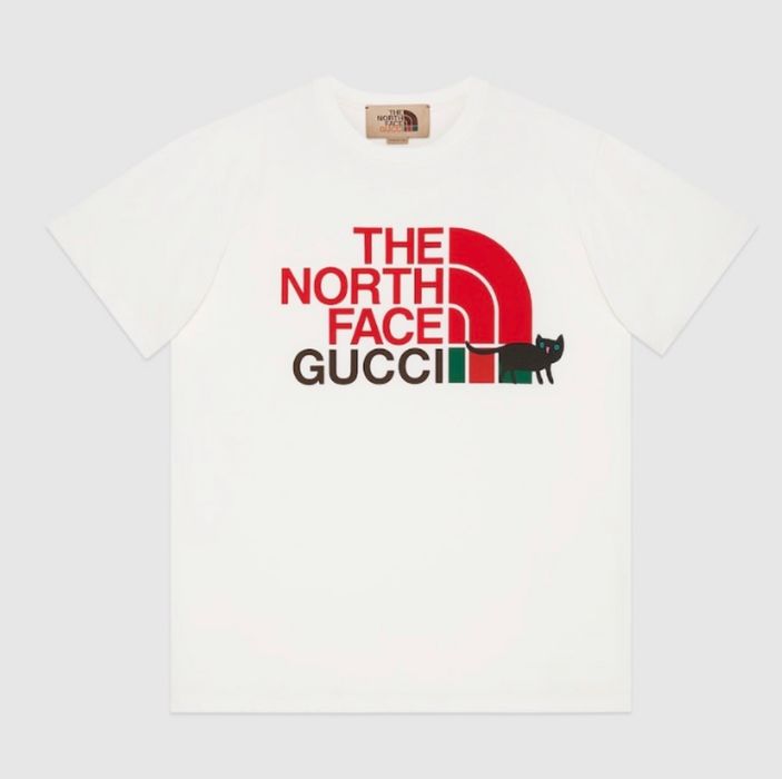 Gucci 🔥LIMITED🔥Gucci x North Face Logo Oversized T-Shirt
