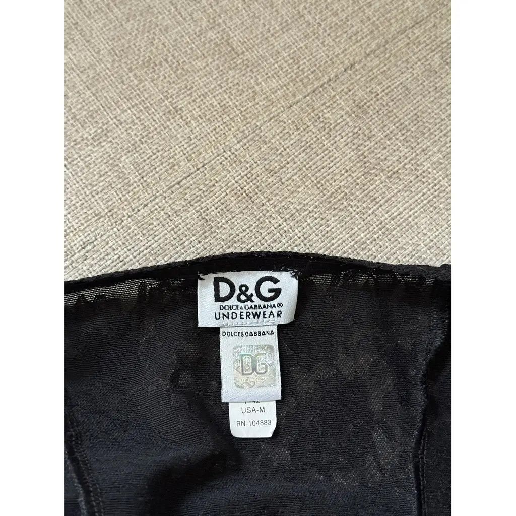 Dolce & Gabbana Dolce & Gabbana Vintage Women's Black Lace Slip Dress IT42 Size M / US 6-8 / IT 42-44 - 6 Thumbnail