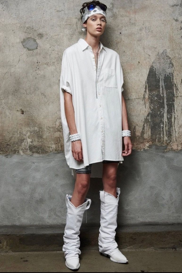 R13 Boxy button up dress size XS Size XS / US 0-2 / IT 36-38 - 2 Thumbnail
