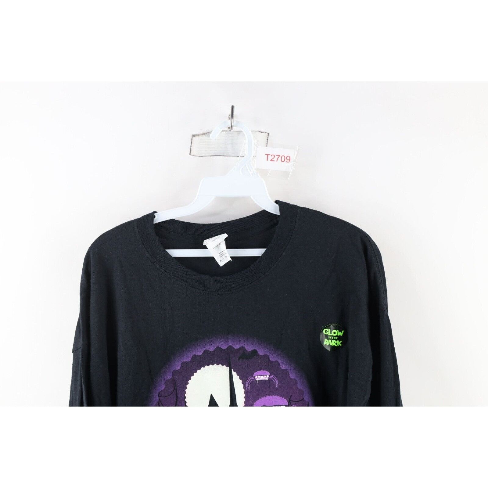 Vintage New Vintage Y2K Hersheys Halloween Glow In The Dark T-Shirt Size US XL / EU 56 / 4 - 2 Thumbnail