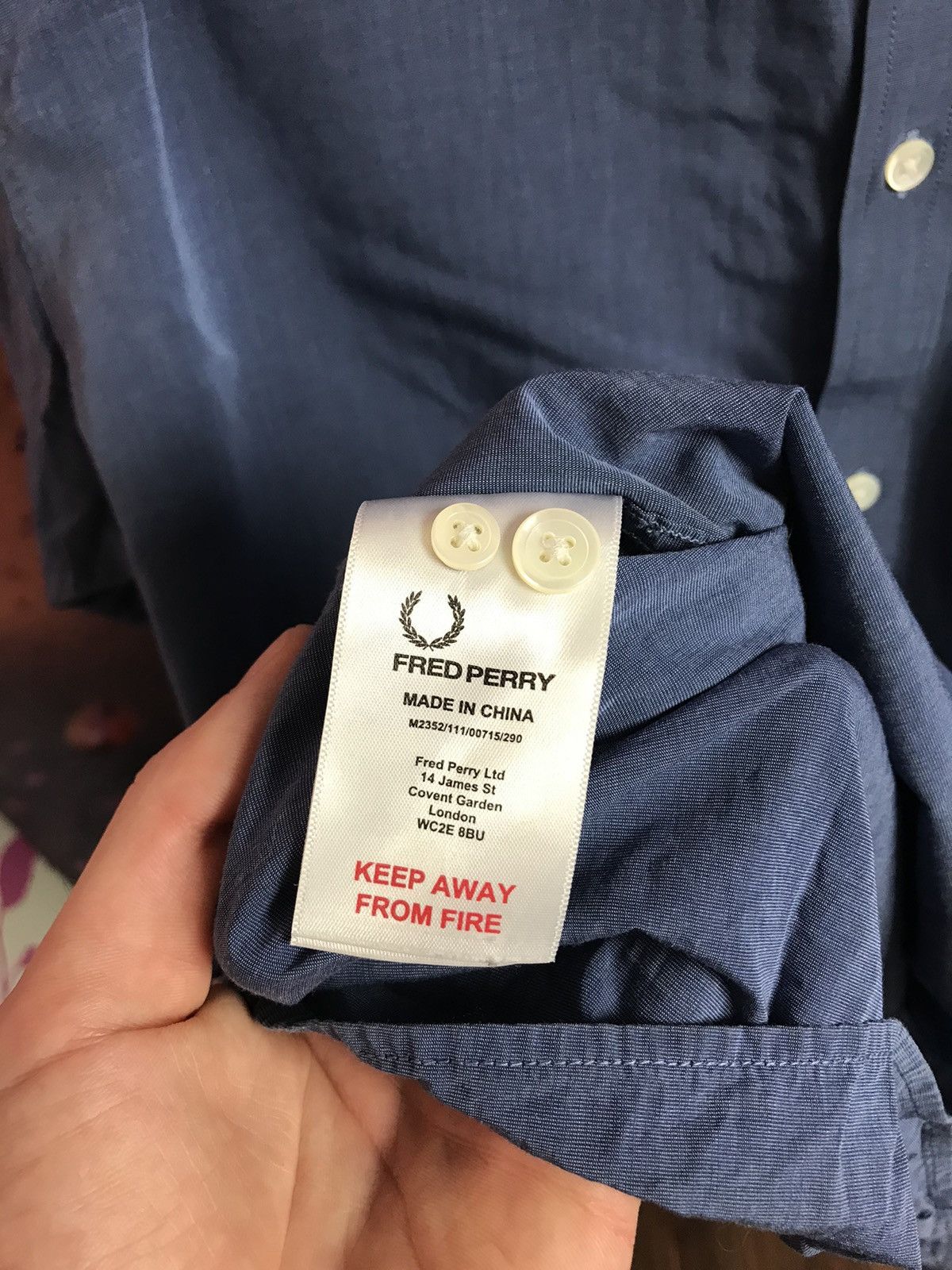 Fred Perry Vintage Fred Perry streetwear shirt Size US XXL / EU 58 / 5 - 5 Thumbnail