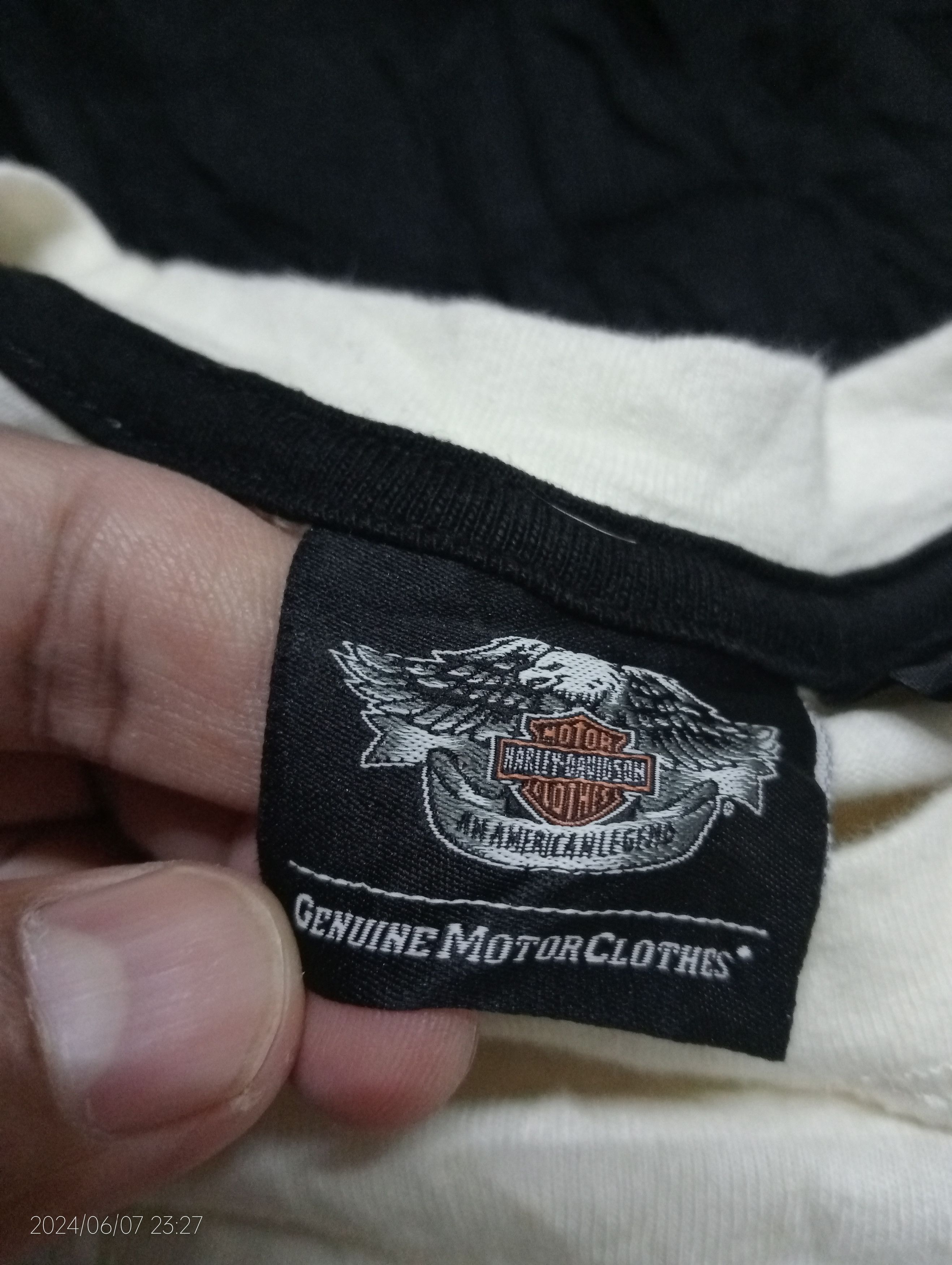 Harley Davidson Harley Davidson Milwaukee Wisconsin 3Q Sleeve Tshirt Size US S / EU 44-46 / 1 - 11 Thumbnail