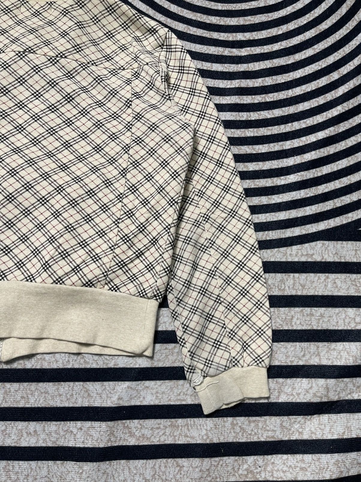 Burberry 🐐90s BURBERRY LONDON BLUE LABEL NOVACHECK SWEATER Size XS / US 0-2 / IT 36-38 - 17 Thumbnail