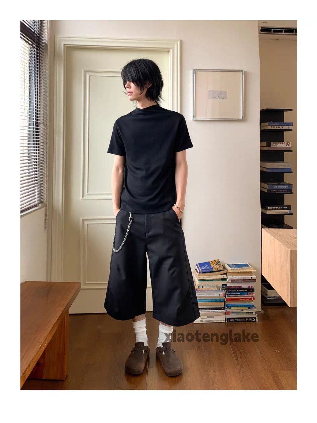 Designer Unisex outdoor sports punk grunge flared yuppie shorts Size US 30 / EU 46 - 3 Thumbnail