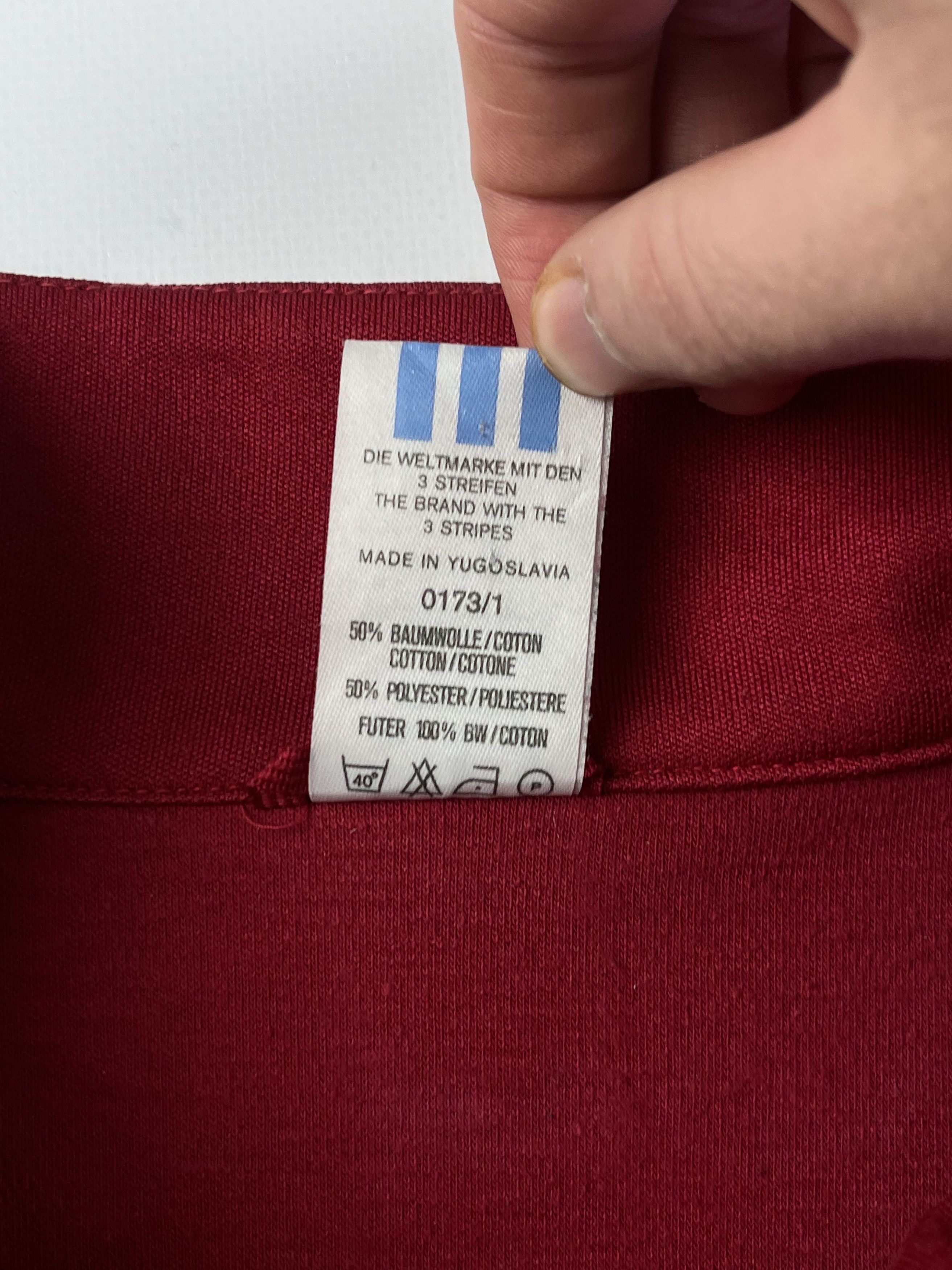 Adidas × Vintage 80s Rare! Adidas Vintage Track Jacket Size US L / EU 52-54 / 3 - 6 Thumbnail