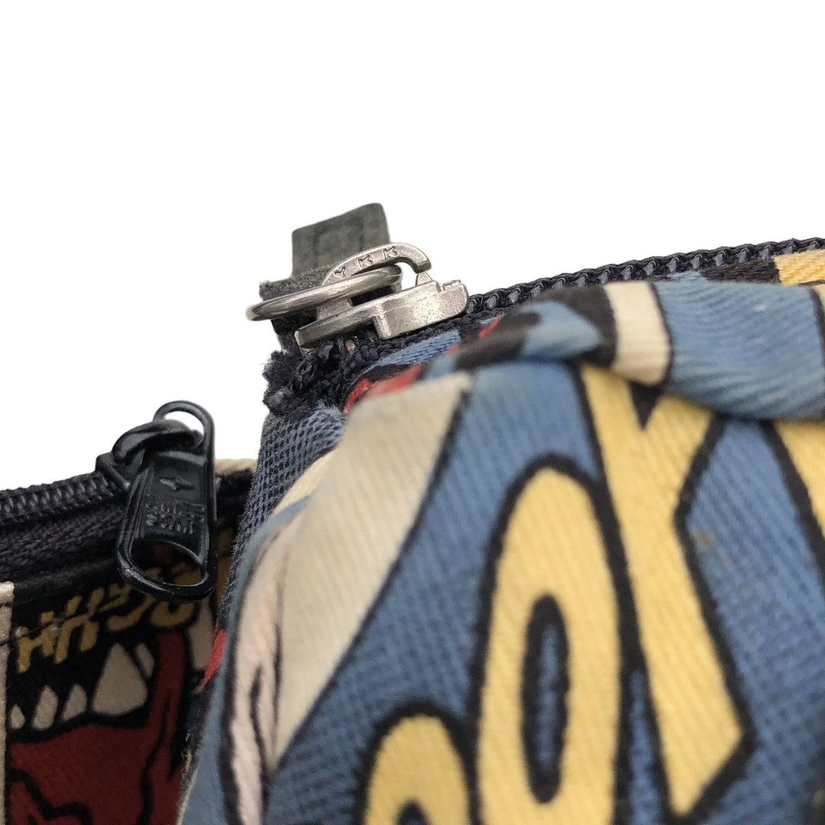 Jean Paul Gaultier Vintage Jean Paul Gaultier JPG x Comic Printed Pouch Bag Size ONE SIZE - 13 Thumbnail