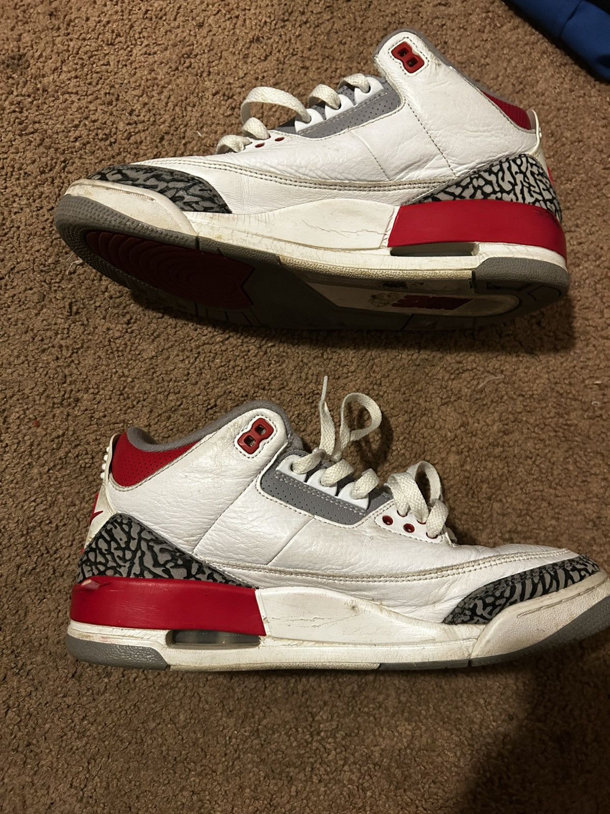 Jordan Brand jordan 3 fire red Size US 9.5 / EU 42-43 - 6 Thumbnail