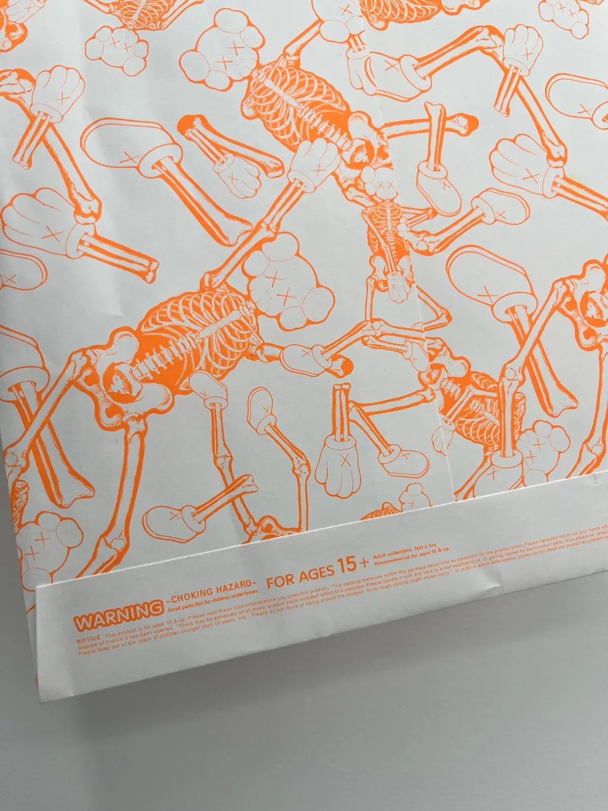 Kaws KAWS Skeleton Board Cut Out Ornament Orange Size ONE SIZE - 4 Thumbnail