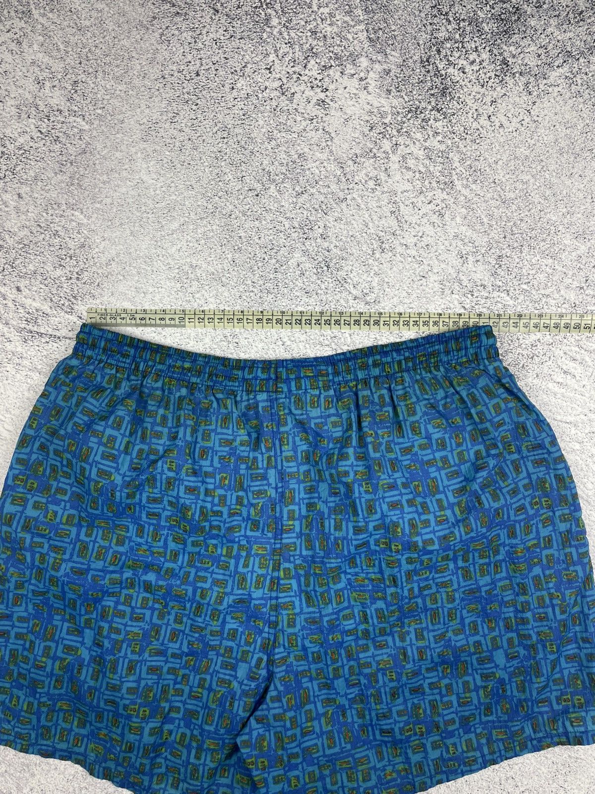 Nike × Vintage Vintage Nike Geometric Abstract Over Swim Print ACG 90s XL Size US 40 / EU 56 - 7 Thumbnail