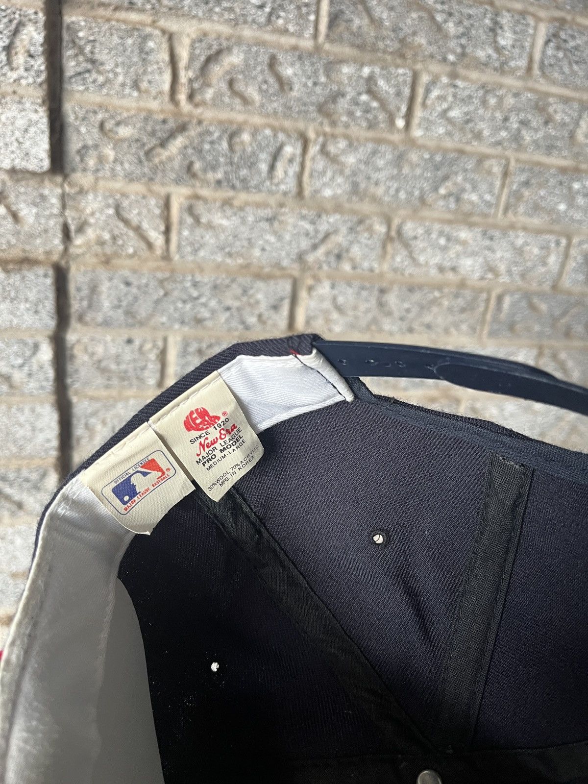 Sports Specialties × Vintage Vintage 90’s MLB Wool California Angels New Era SnapBack Size ONE SIZE - 3 Thumbnail