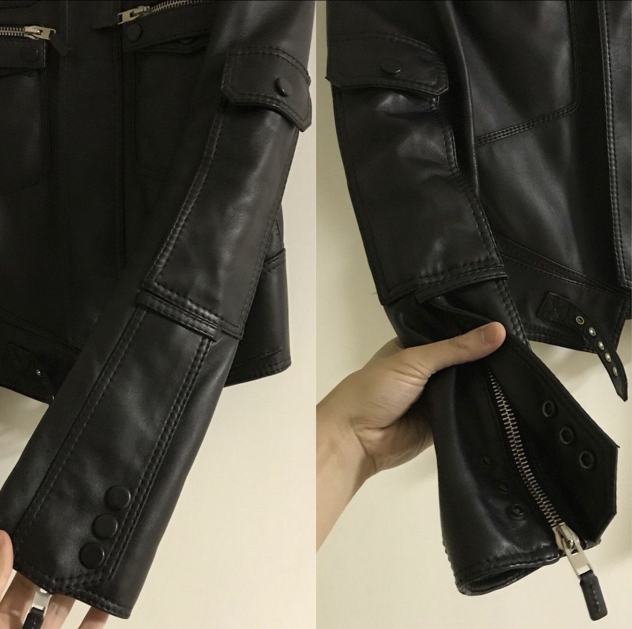Hedi Slimane dior homme 07SS leather jacket 44 slp celjne ysl hedi Size US S / EU 44-46 / 1 - 3 Thumbnail
