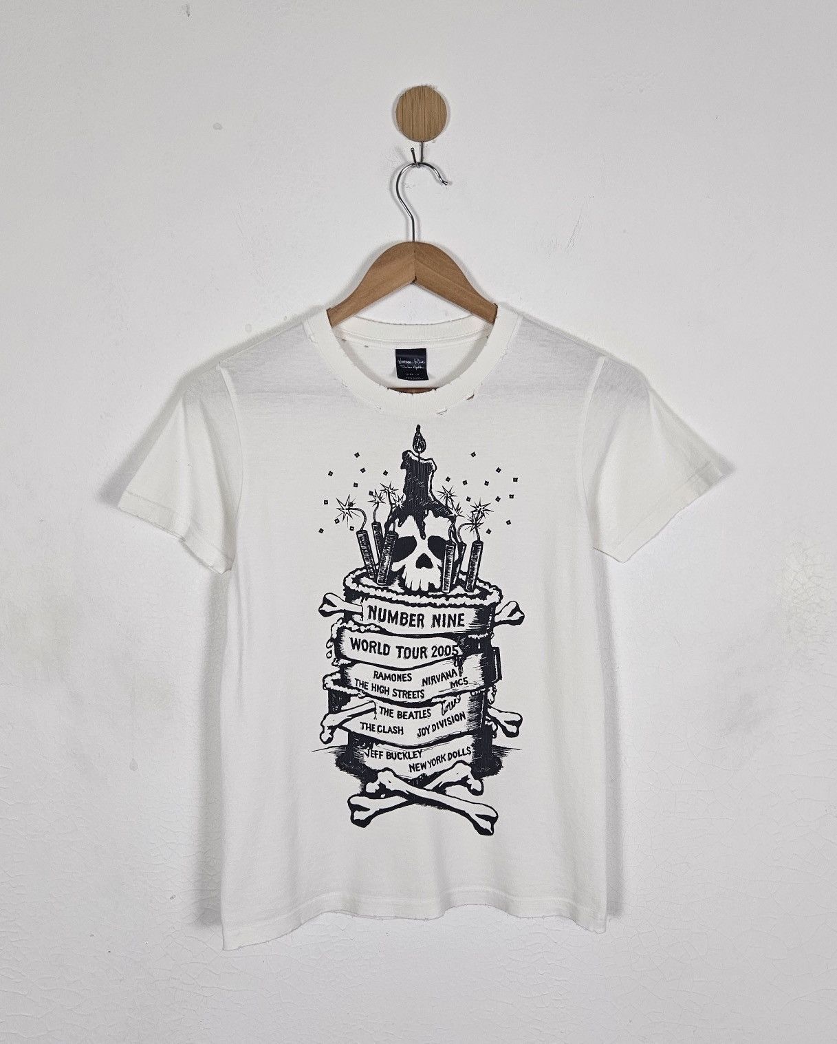 Number (N)ine Number Nine A/W 2005 nirvana World Tour shirt Size US XS / EU 42 / 0 - 1 Thumbnail