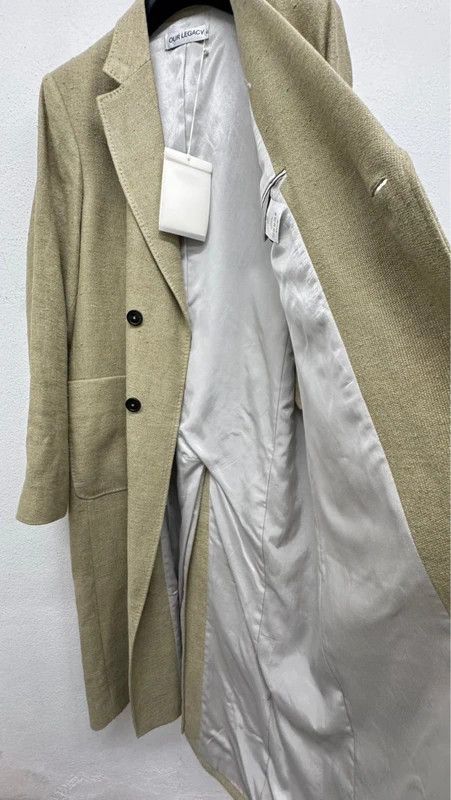 Our Legacy Our Legacy coat Overcoat canvas jacket trench Size US M / EU 48-50 / 2 - 8 Thumbnail