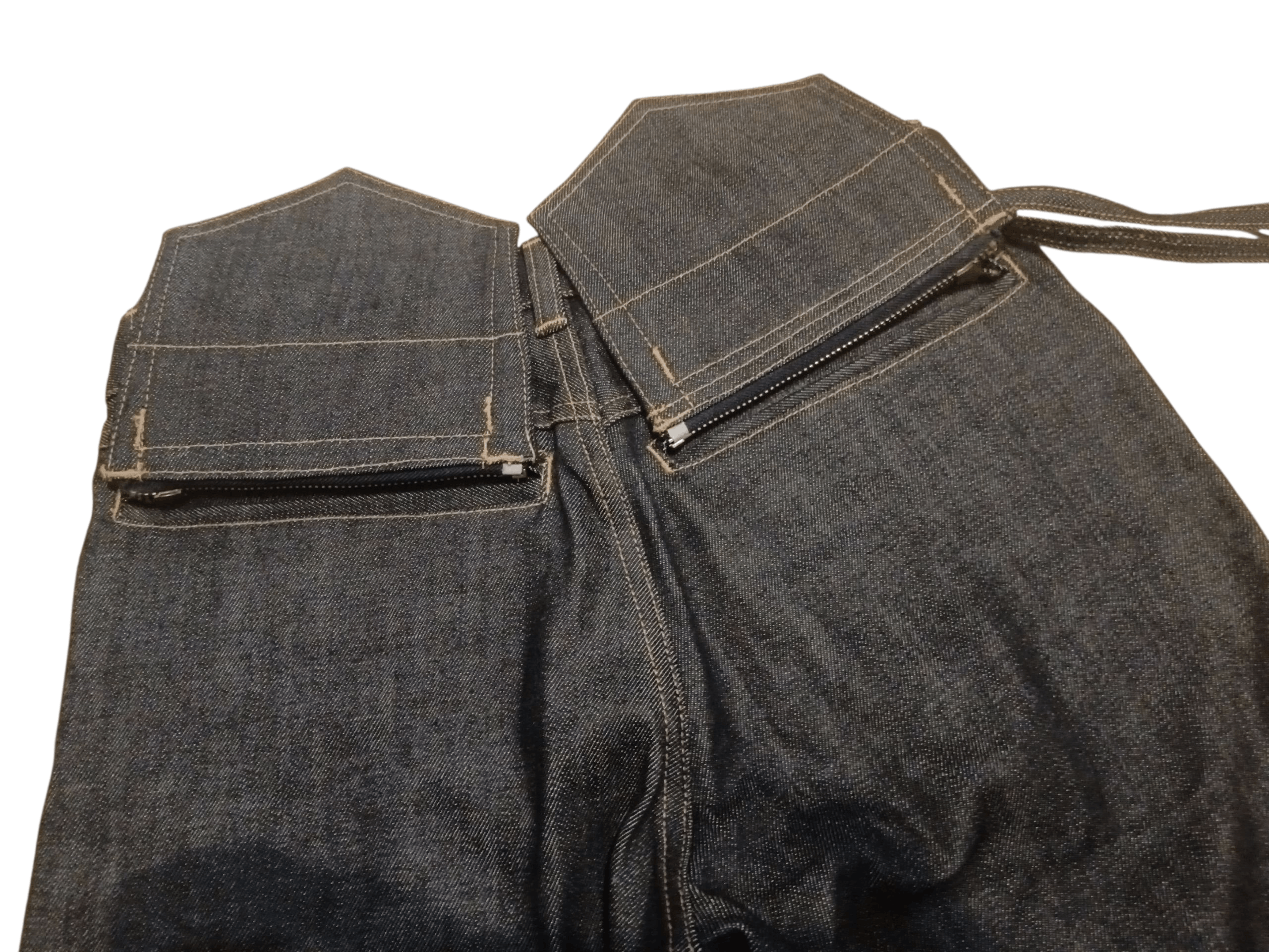If Six Was Nine TOKYO RIPPER DETACHABLE MULTIPOCKETS BUTTON-FLY PUNK JEANS Size US 32 / EU 48 - 6 Thumbnail