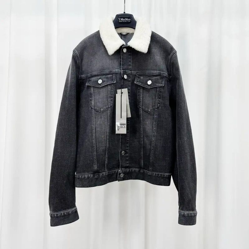 Dior Dior Men's Black Grey Denim Jacket 0089 Size US L / EU 52-54 / 3 - 1 Thumbnail