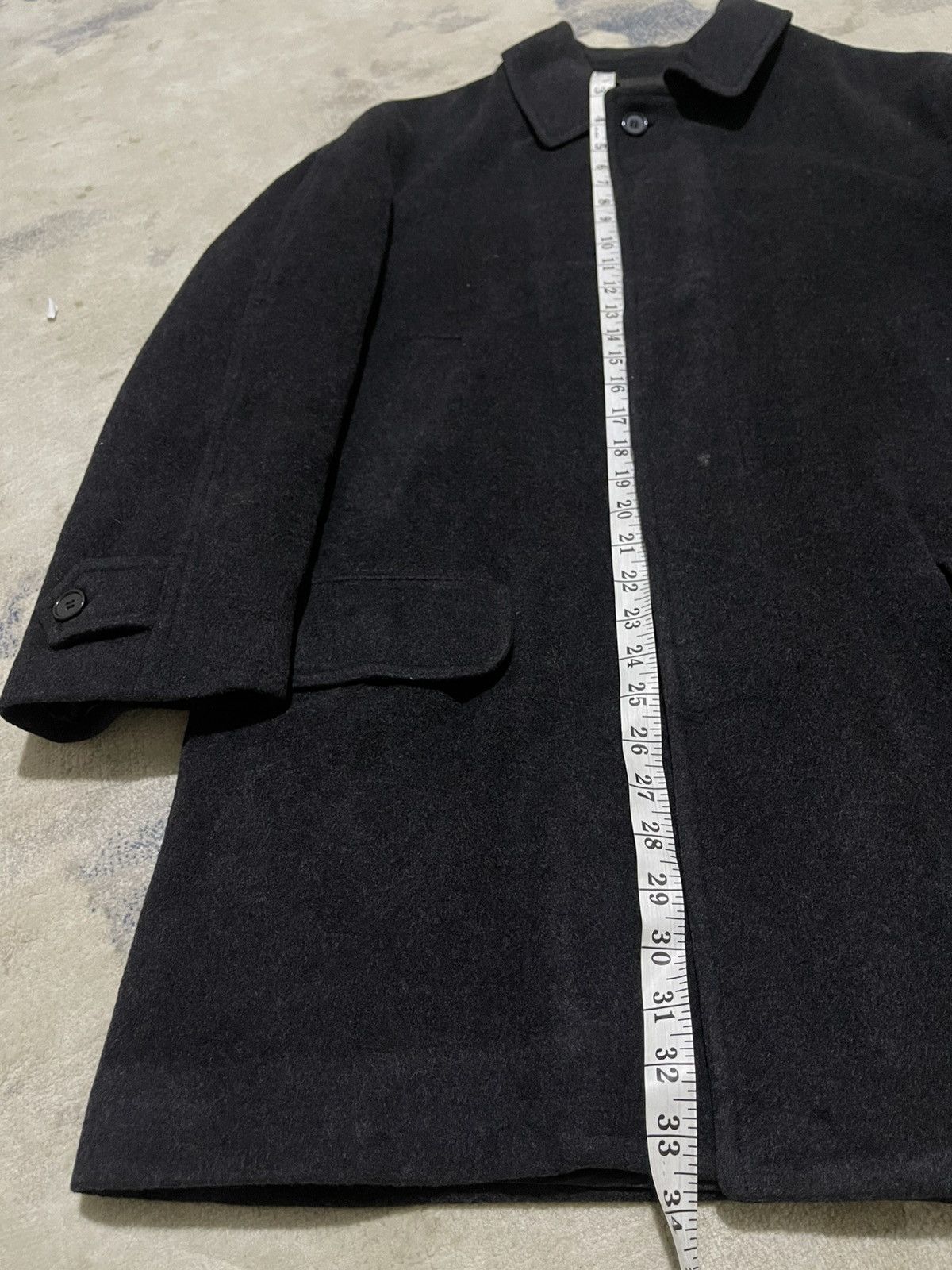 Yves Saint Laurent YSL Pour Homme Wool Coat Jacket Size US S / EU 44-46 / 1 - 19 Thumbnail