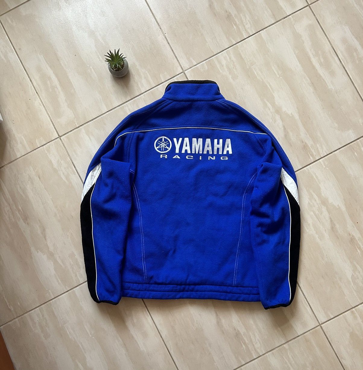 Yamaha Yamaha vintage racing full zip light jacket motorsport Size US M / EU 48-50 / 2 - 2 Thumbnail