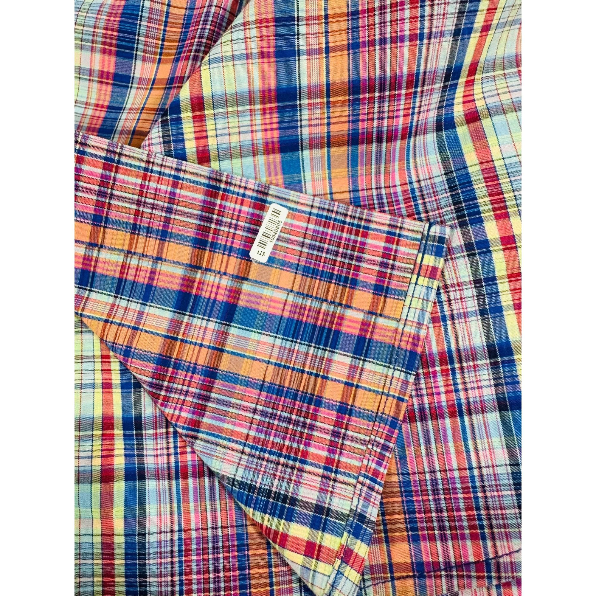 Tommy Bahama Tommy Bahama Sarasota Stretch Multicolor Plaid Long Sleeve B Size US L / EU 52-54 / 3 - 6 Thumbnail