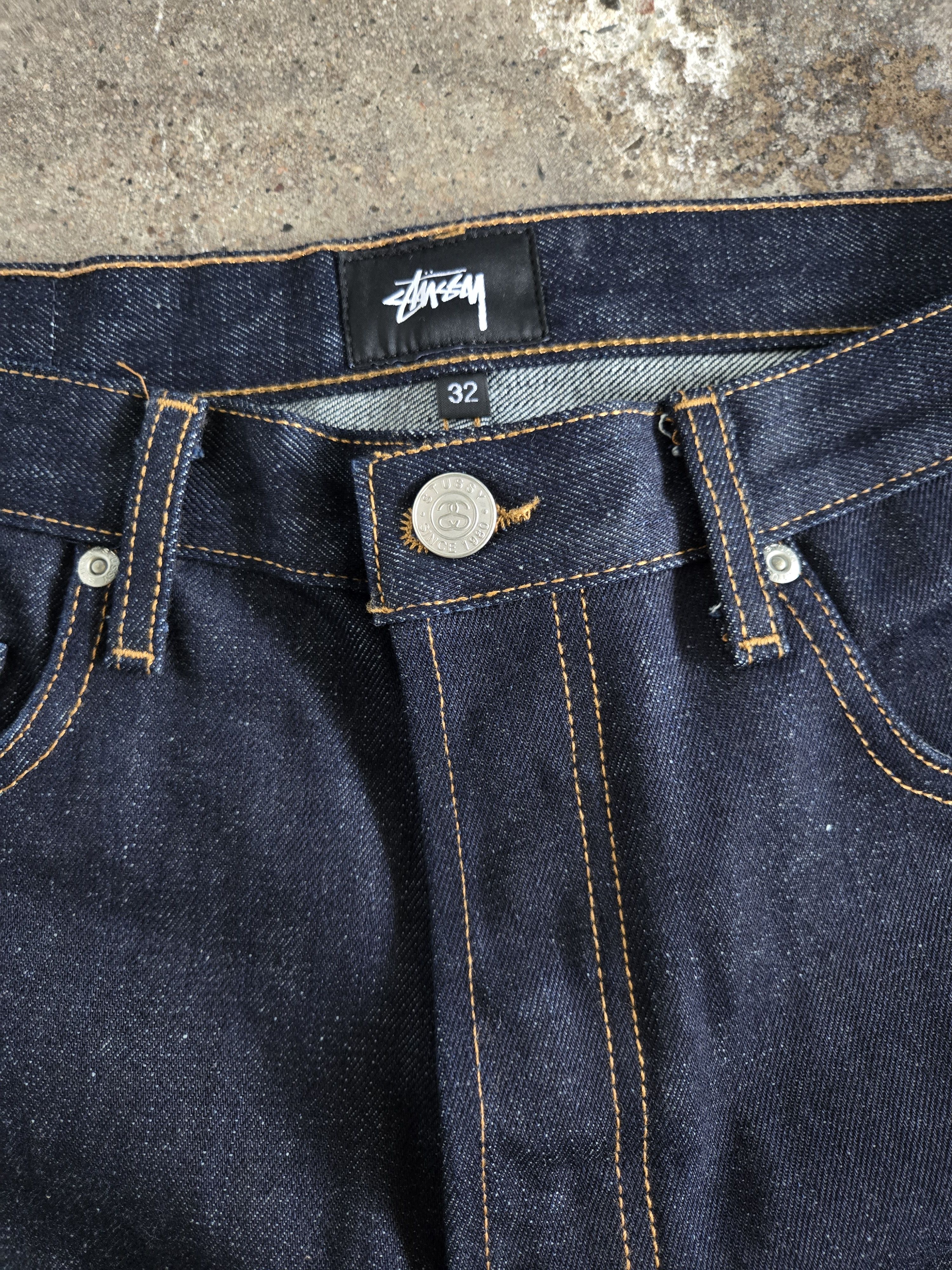 Stussy Stussy Raw Denim Size US 32 / EU 48 - 3 Thumbnail