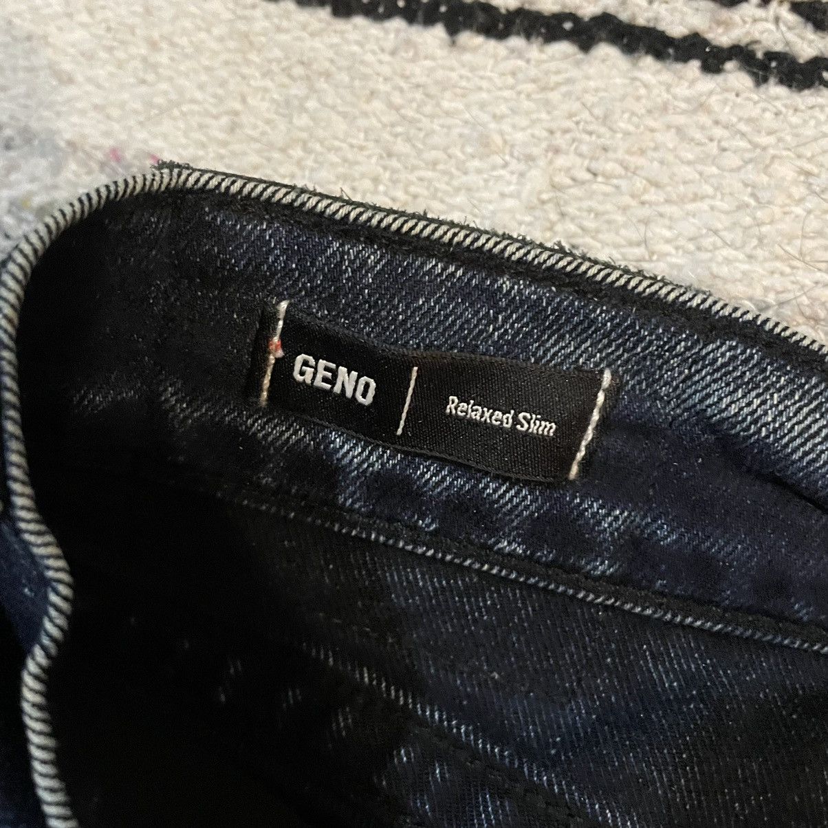 True Religion True Religion Geno Relaxed Slim Acid Wash Denim Jeans 34x32 Size US 34 / EU 50 - 7 Thumbnail