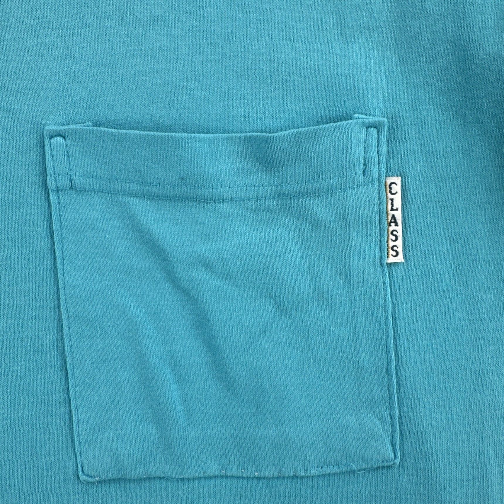 Vintage VINTAGE Classics II T-Shirt Pocket Blue 90s Crew Neck Short Sleeve Men's Small United States Made in USA 90s Men's Small Pocket T-Shirt Size US S / EU 44-46 / 1 - 6 Thumbnail