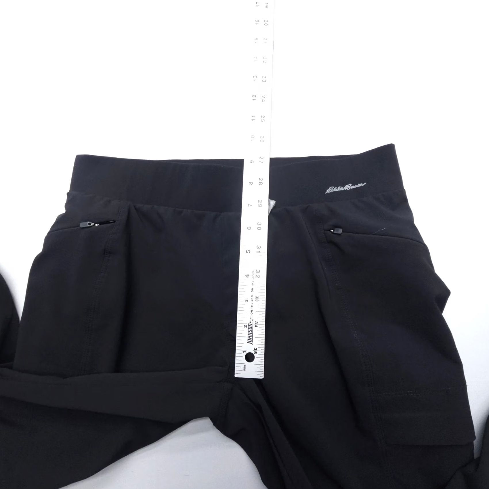 Eddie Bauer Eddie Bauer Womens Pants Black Size 4 Stretch Ankle Pull On Pockets Travel Size 27" / US 4 / IT 40 - 6 Thumbnail