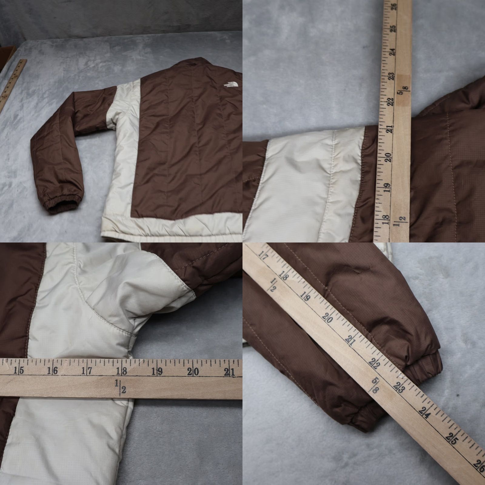 The North Face North Face Jacket Womens Small Brown Insulated Full Zip Winter Hiking Outdoor Size S / US 4 / IT 40 - 9 Thumbnail