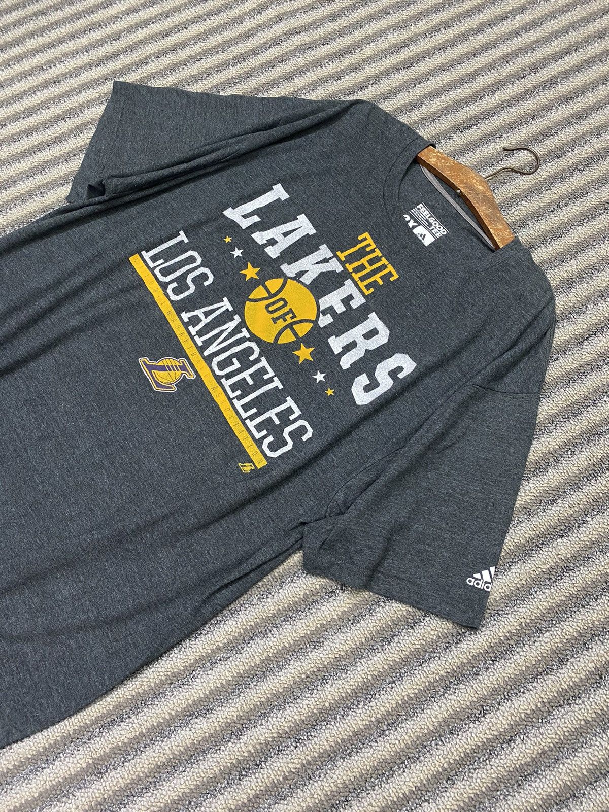 Adidas × NBA The Lakers Los Angeles x Adidas Size US XXL / EU 58 / 5 - 5 Thumbnail