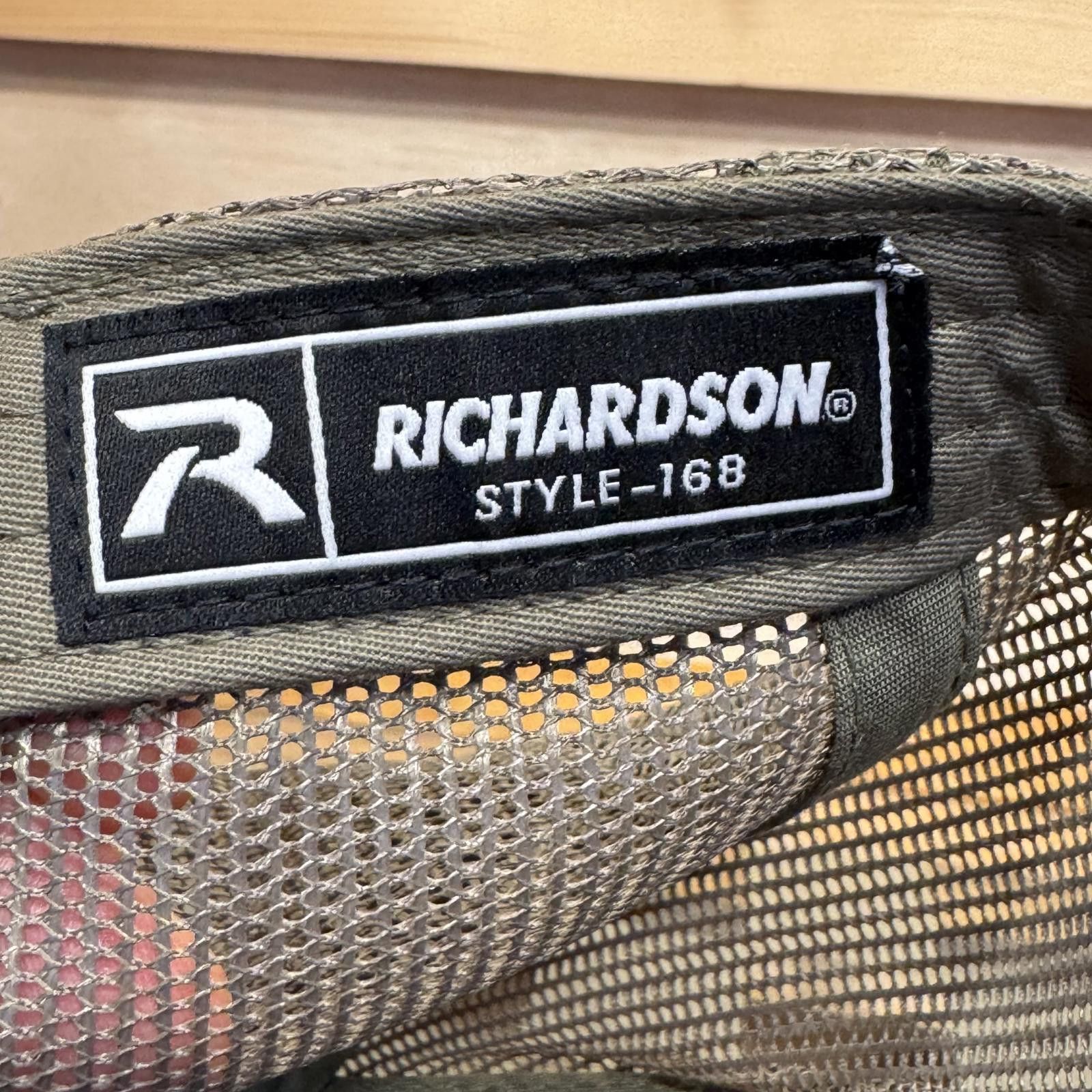 Designer Richardson 7FIVE Snap Back Hat Camo Military Leather Patch Size ONE SIZE - 11 Thumbnail