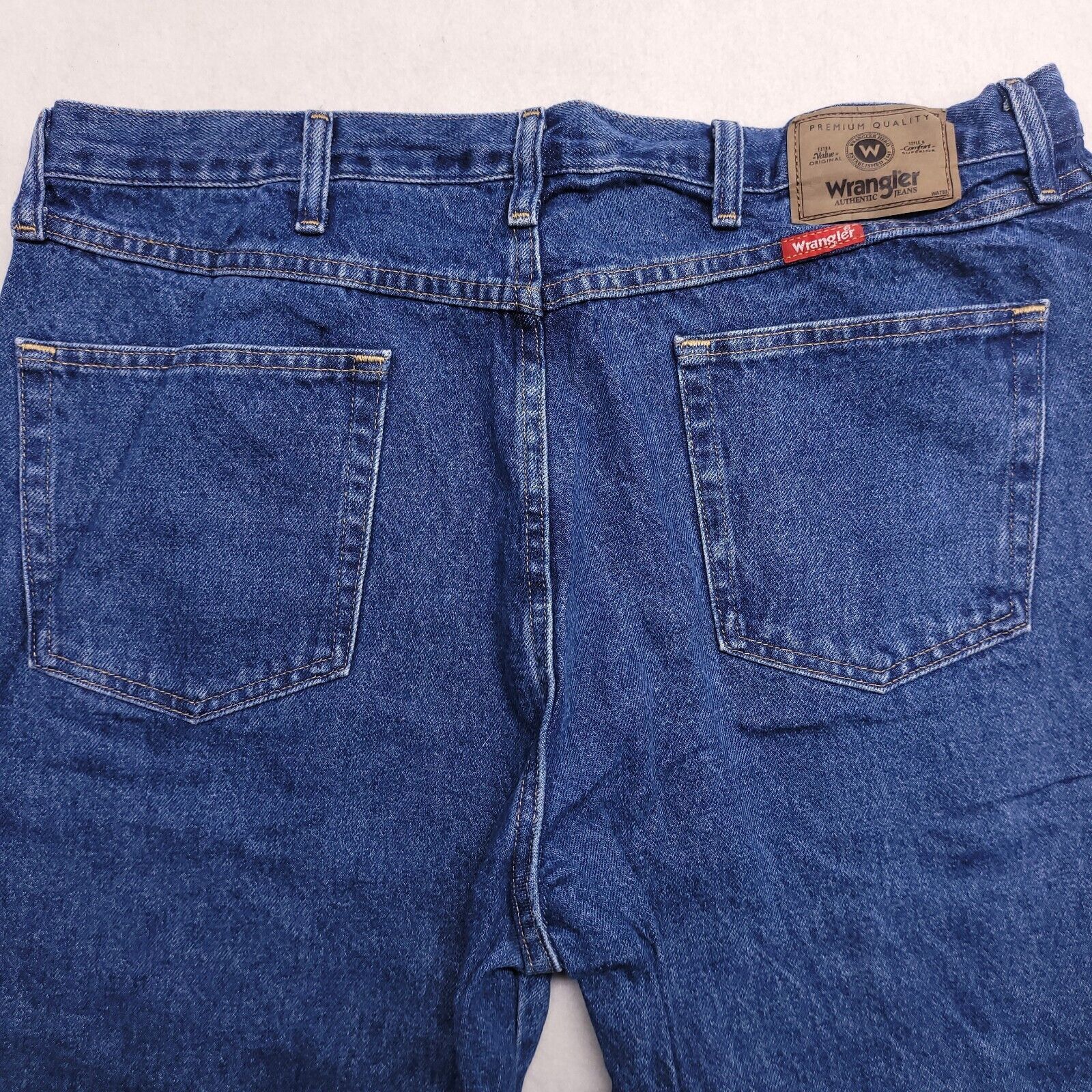 Wrangler Wrangler Casual Button Zip Denim Jeans Mens Size 40x30 Blue Size US 40 / EU 56 - 10 Thumbnail