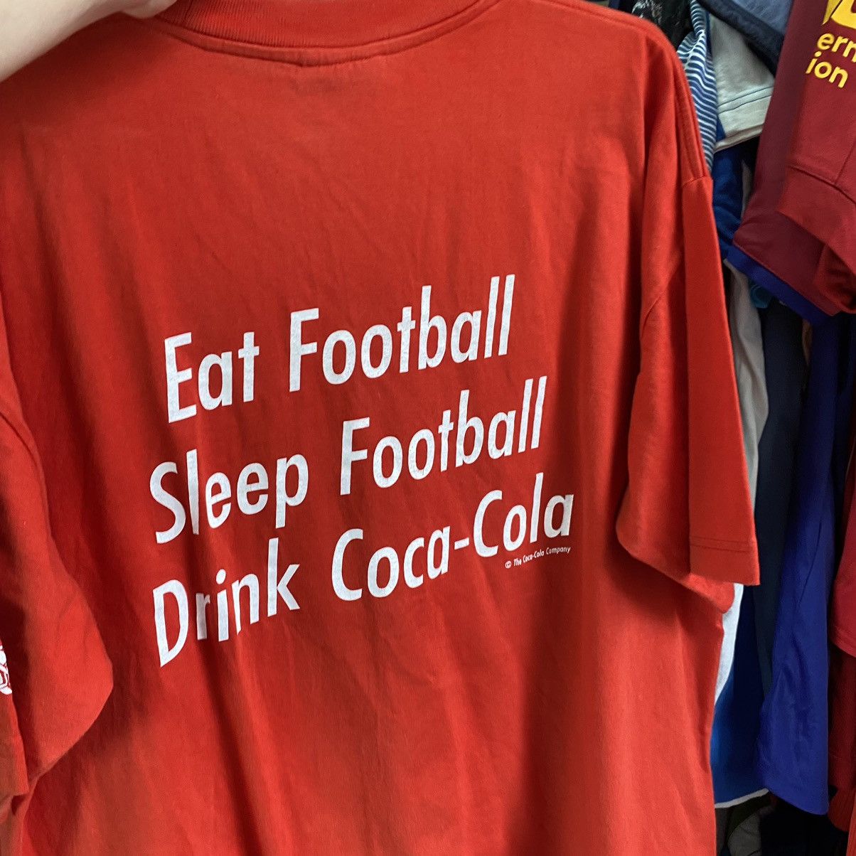 Vintage Vintage Coca Cola England Euro 1994 Overprinted tee Size US L / EU 52-54 / 3 - 2 Thumbnail