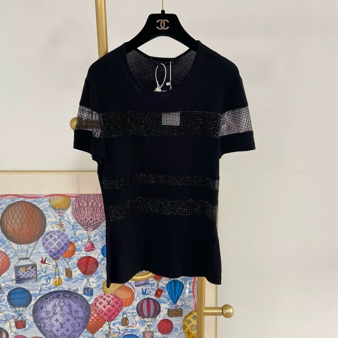 Other Esanno Scernno Black Diamond T-shirt 42 Size M / US 6-8 / IT 42-44 - 1 Thumbnail