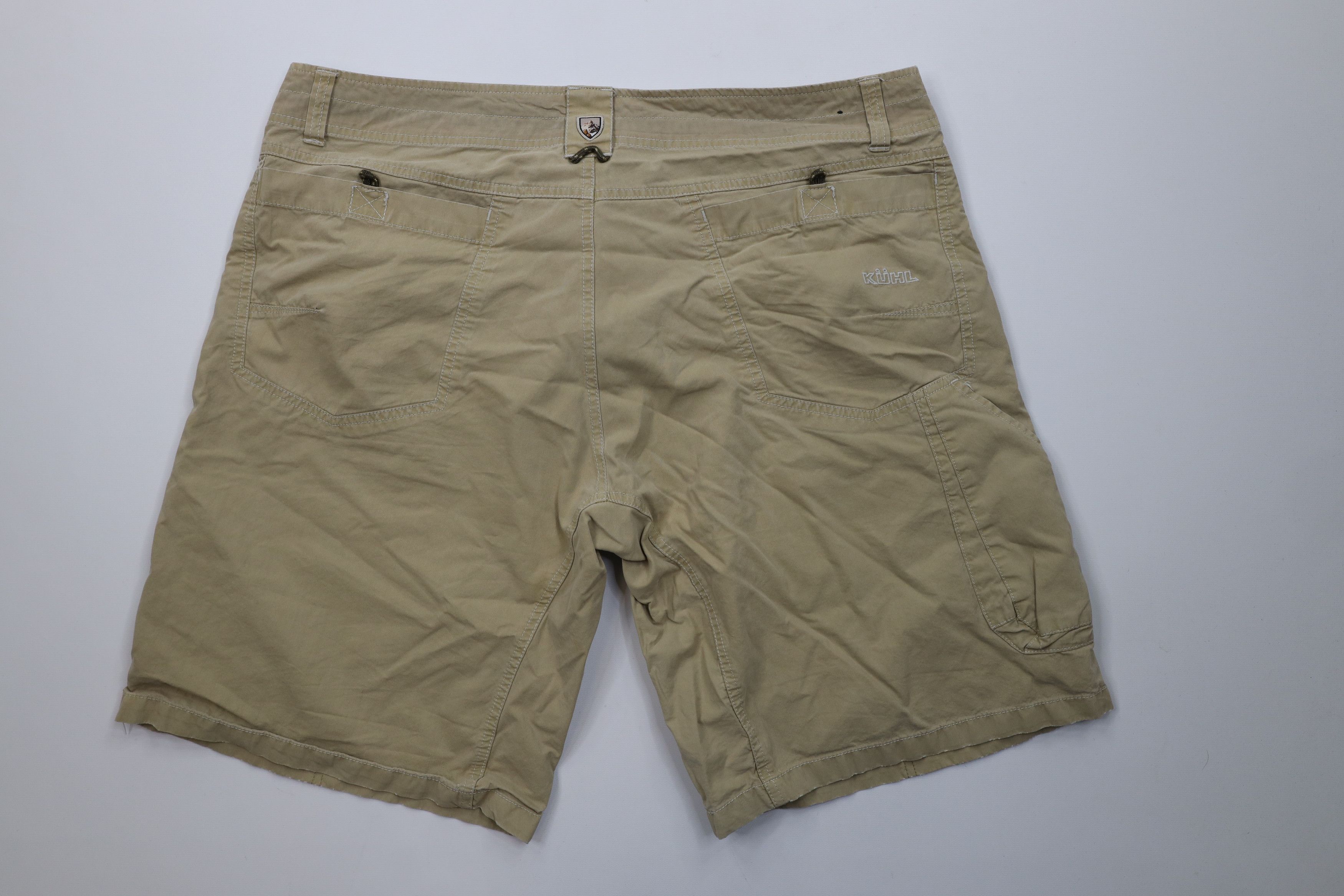Kuhl Kuhl Mountain Vintage Dye Trekking Hiking Shorts Beige Size US 38 / EU 54 - 12 Thumbnail