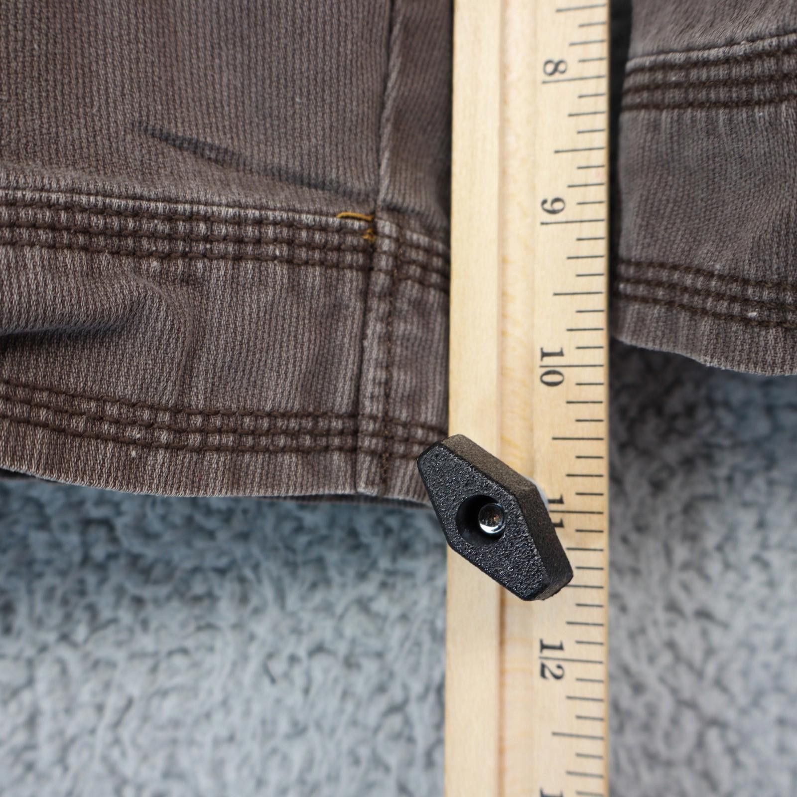 L.E.I. Vtg Cargo Short Girls 15 Brown Cotton L.E.I "Ashley Trouble" Size 24" / US 00 / IT 34 - 3 Thumbnail