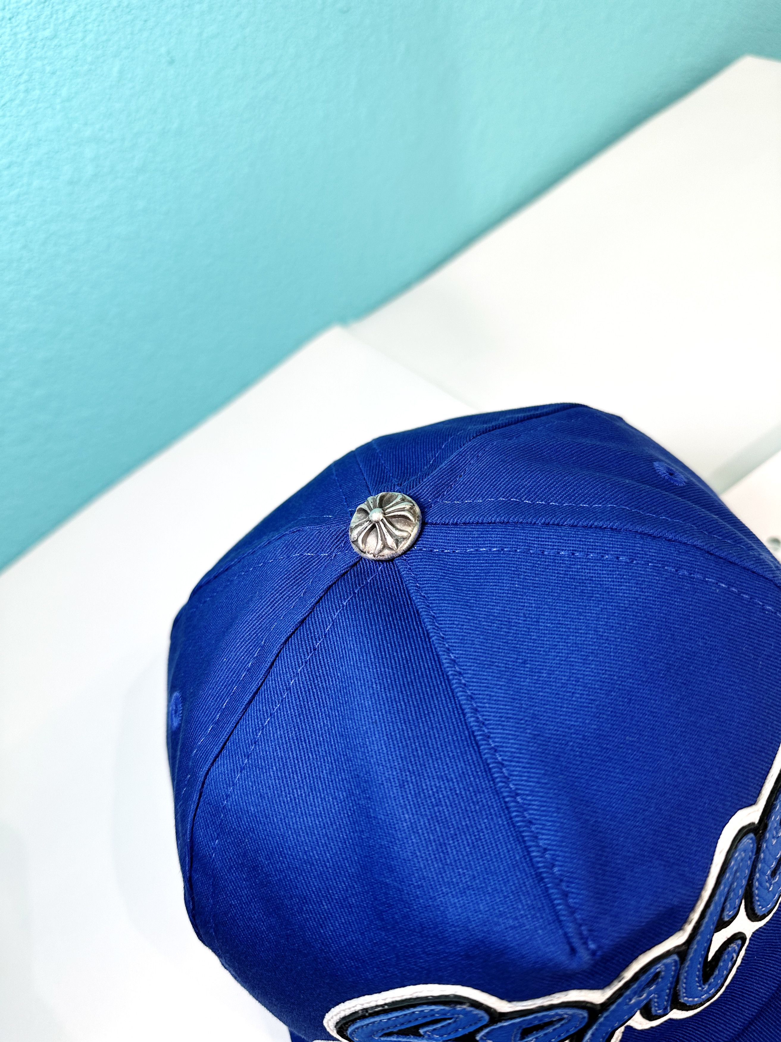 Chrome Hearts Chrome Hearts matty boy space leather patch cap Size ONE SIZE - 4 Thumbnail